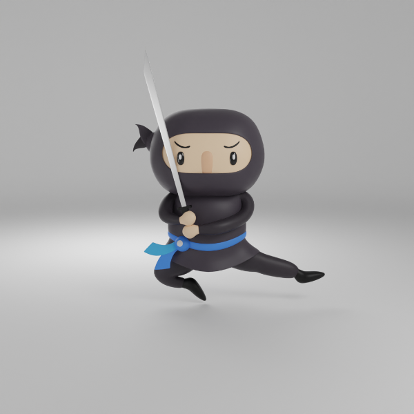 Cartoon Ninja 1